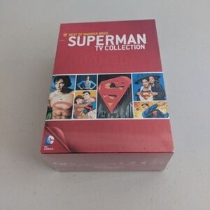 Superman DC Comics Retro DVD Disc Gift Set Collectibles Superhero Geek Culture